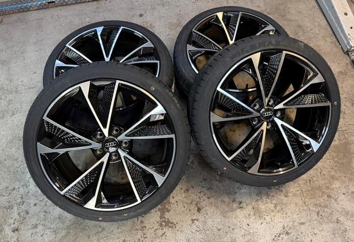 ✅ 19 Inch 5x112 Audi Sport Velgen A4 A5 S5 A6 RS Two Tone, Auto-onderdelen, Banden en Velgen, Banden en Velgen, Zomerbanden, 19 inch