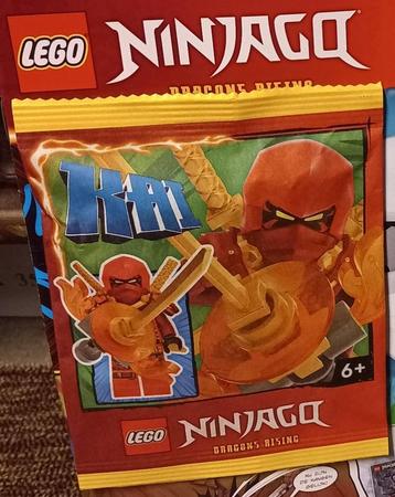 Lego Ninjago dragons rising Kai , compleet zakje lego ; onge