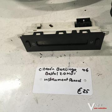Citroen Berlingo 2.0 hdi 2006 Instrumentenpaneel beschikbaar voor biedingen