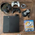 Playstation 4 Compleet Pakket met Games & Accessoires, Ophalen, Met 2 controllers, Original, 500 GB