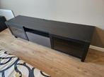 Ikea Besta TV-meubel, Ophalen, Gebruikt, Glas, 150 tot 200 cm