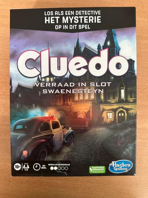 Cluedo Escape - Verraad in slot Swaenensteyn, Hobby en Vrije tijd, Gezelschapsspellen | Overige, Zo goed als nieuw, Een of twee spelers