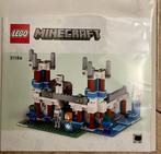 Te koop Lego 21186 Minecraft Ice Castle, Ophalen of Verzenden, Zo goed als nieuw