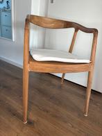 Caddo Lasso Eetkamerstoel met Kussen, Huis en Inrichting, Stoelen, Gebruikt, Bruin, Ophalen of Verzenden, Eén