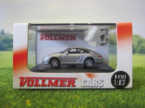 Porsche 997 911 Carrera S Coupe - Vollmer grijsmetallic, Hobby en Vrije tijd, Modelauto's | 1:87, Nieuw, Auto, Overige merken
