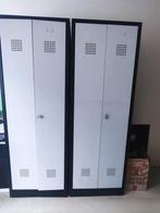 2 metalen lockers, Huis en Inrichting, Kasten | Lockerkasten, Ophalen, Gebruikt