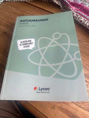 Natuurkunde HAVO Examenbundel 2025 Lyceo beschikbaar voor biedingen