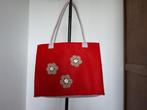 vilten tas, Ophalen of Verzenden, Nieuw, Rood, Handtas