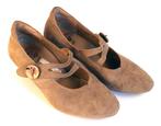 Think! Beige suède bandschoenen maat 41, Kleding | Dames, Schoenen, Think!, Verzenden, Zo goed als nieuw, Beige