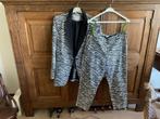 Dames broek en jasje, Zwart, Maat 42/44 (L), Ophalen of Verzenden, Zo goed als nieuw