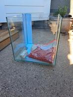 Vierkanten vissen aquarium 30l, Ophalen, Gebruikt
