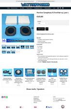 Peerless Tymphany FLT100N38-04 Speakers ( set van 2 ), Overige merken, Gebruikt, ., Overige typen