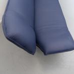 1x Leolux Tango 2-zits/192cm Bank Kobaltblauw Leer - Metaal, Niet ingevuld, Overige maten, 150 tot 200 cm, Niet ingevuld