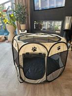 Puppy ren opvouwbaar, Dieren en Toebehoren, Hondenhokken, Ophalen of Verzenden, Zo goed als nieuw, 110 cm of meer