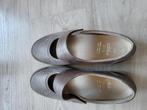 Solidus 6 1/2 K beige schoen met klittenband, Kleding | Dames, Verzenden, Zo goed als nieuw, Beige