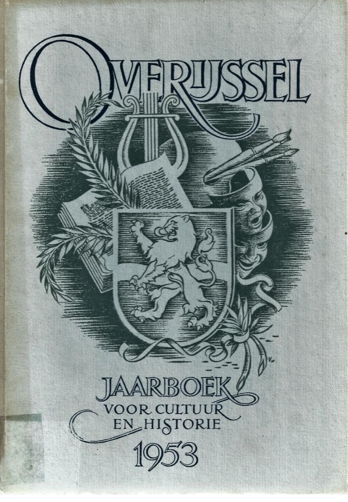 Overijssel - Jaarboek voor Cultuur en Historie - 1953, Boeken, Streekboeken en Streekromans, Gelezen, Overijssel, Ophalen of Verzenden