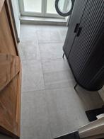15m2 grijze tegels betonlook met patroon, Ophalen of Verzenden, Nieuw, Douche