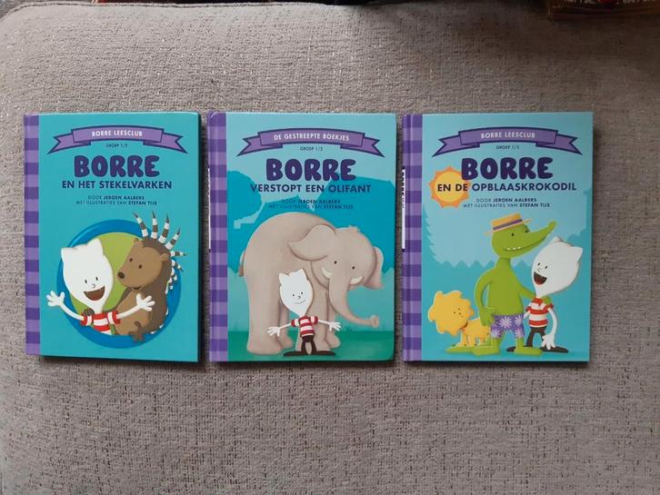 3 Borre boekjes groep 1/2, Boeken, Kinderboeken | Jeugd | onder 10 jaar, Zo goed als nieuw, Fictie algemeen, Ophalen of Verzenden