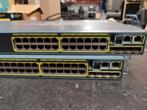 Cisco Catalyst 2960 netwerk switch (2x), Ophalen of Verzenden, Zo goed als nieuw