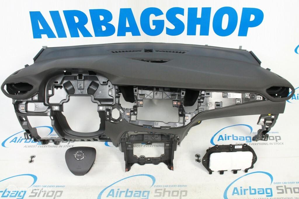 Airbagset - Dashboard zwart Opel Crossland X (2017-heden), Auto-onderdelen, Dashboard en Schakelaars, Gebruikt, Ophalen of Verzenden