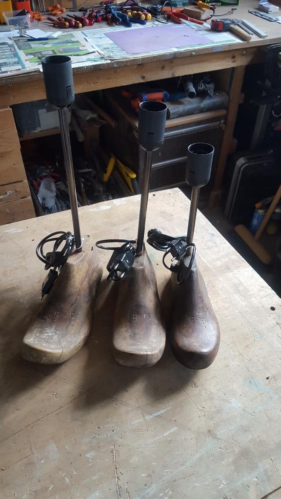 Diverse lampen: nieuw en gebruikt, unieke stijlen bieden, Ophalen of Verzenden, Gebruikt, Vintage, Industrieel, Brocante, Landelijk