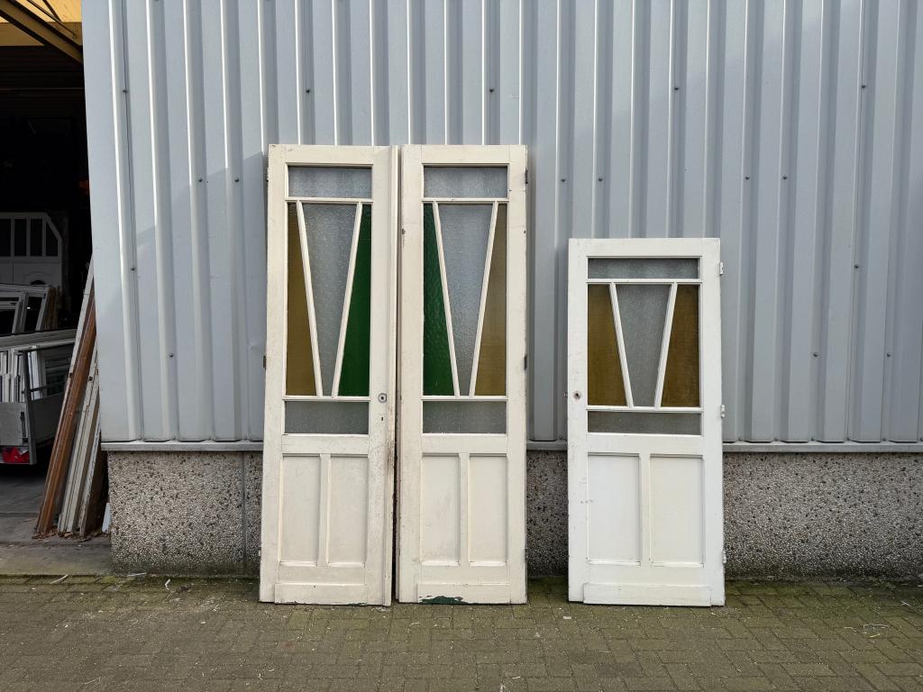 Prachtige set antieke ensuitedeuren en een losse deur, Doe-het-zelf en Verbouw, Deuren en Horren, La belle porte, Jurgen.hoogenboezem@gmail.com