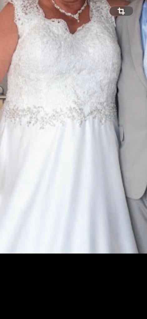 Te koop trouwjurk, Ophalen of Verzenden, Zo goed als nieuw, Wit, Trouwjurk