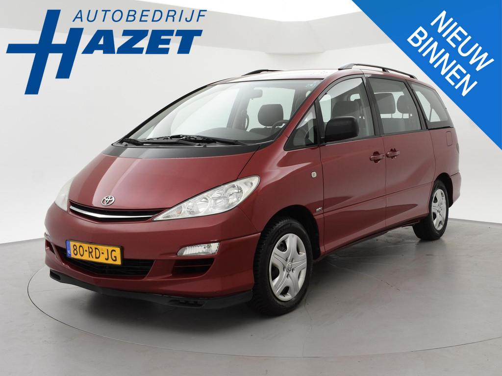 Toyota Previa 2.4 VVT-i TERRA AUT. 7-PERS*1e EIGENAAR/DLR ON, Auto's, Stof, 7 stoelen, Origineel Nederlands, Bedrijf
