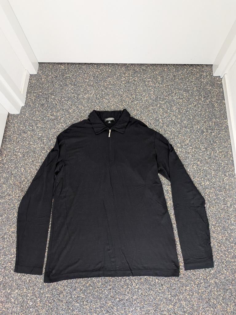 Gio Ferrari polo zwart M, Maat 48/50 (M), Zwart, Gio Ferrari, Ophalen of Verzenden