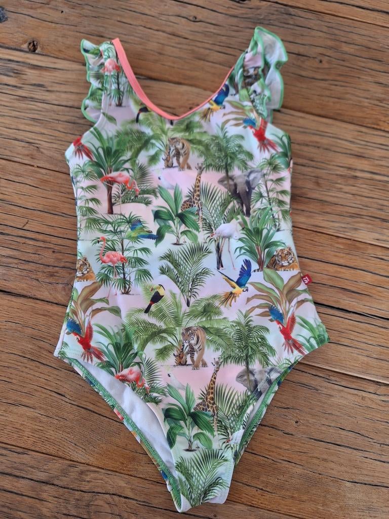 Someone Badpak maat 122-128 met dierenprint, Kinderen en Baby's, Kinderkleding | Kinder-zwemkleding, Gebruikt, Meisje, Badpak