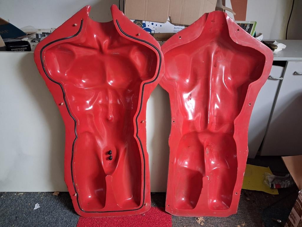 ALLEEN VANDAAG Mallen voor Kunstobjecten - Torso Vorm, Ophalen
