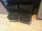 2 stoeltjes, Huis en Inrichting, Stoelen, Ophalen, Stof, Twee