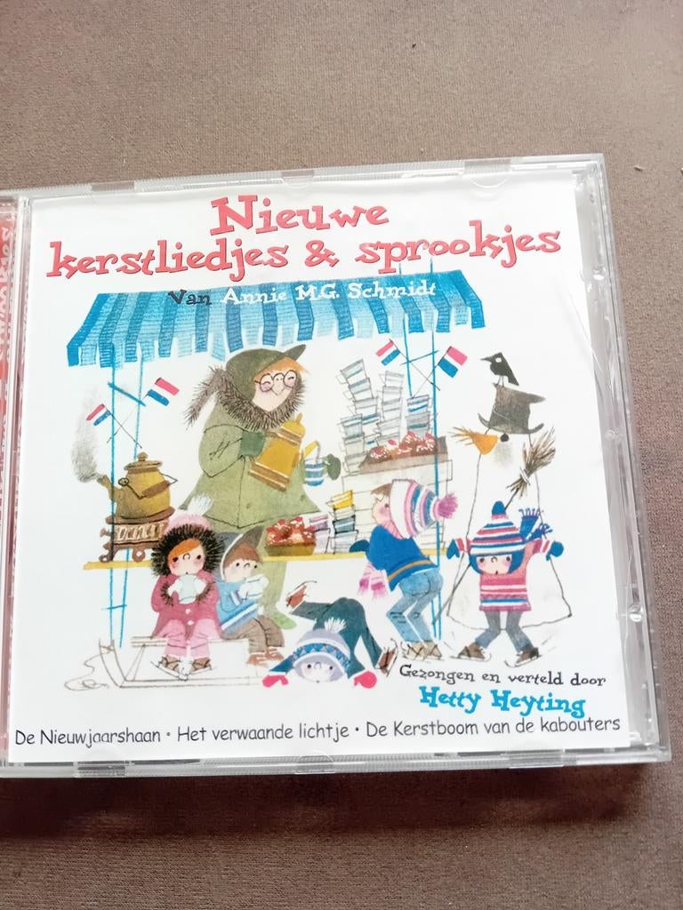 Nieuwe kerstliedjes & sprookjes Annie M.G. Schmidt CD, Cd's en Dvd's, Cd's | Kinderen en Jeugd, Zo goed als nieuw, Ophalen of Verzenden