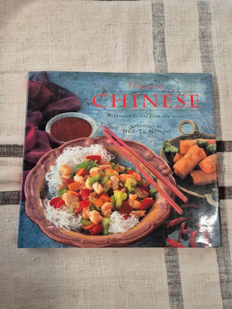Classic Chinese Kookboek - Authentieke Chinese Recepten, Hoofdgerechten, Azië en Oosters, Deh-Ta Hsiung, Ophalen of Verzenden