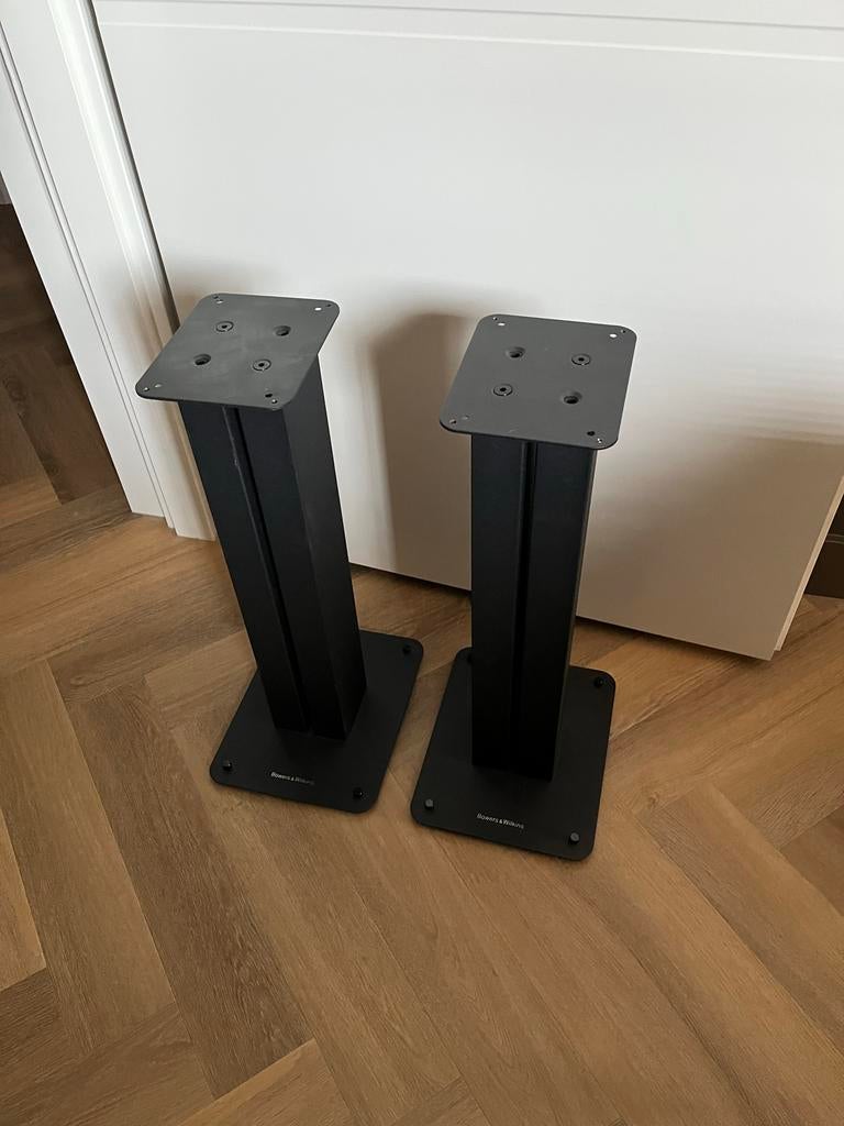 B&W Speaker Standaards - Zwart, Stevig en Stijlvol, Audio, Tv en Foto, Luidsprekers, Gebruikt, Overige typen, Minder dan 60 watt