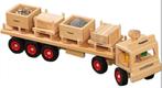 Fagus Houten Vrachtwagen Palletwagen, Kinderen en Baby's, Ophalen of Verzenden, Zo goed als nieuw, Rij- of Hobbelspeelgoed