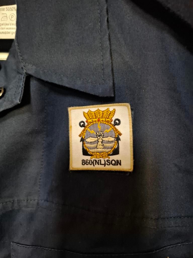 Koninklijke Marine Boord Tenue jasje 860 Squadron MLD DHC, Ophalen of Verzenden, Marine, Nederland, Kleding of Schoenen