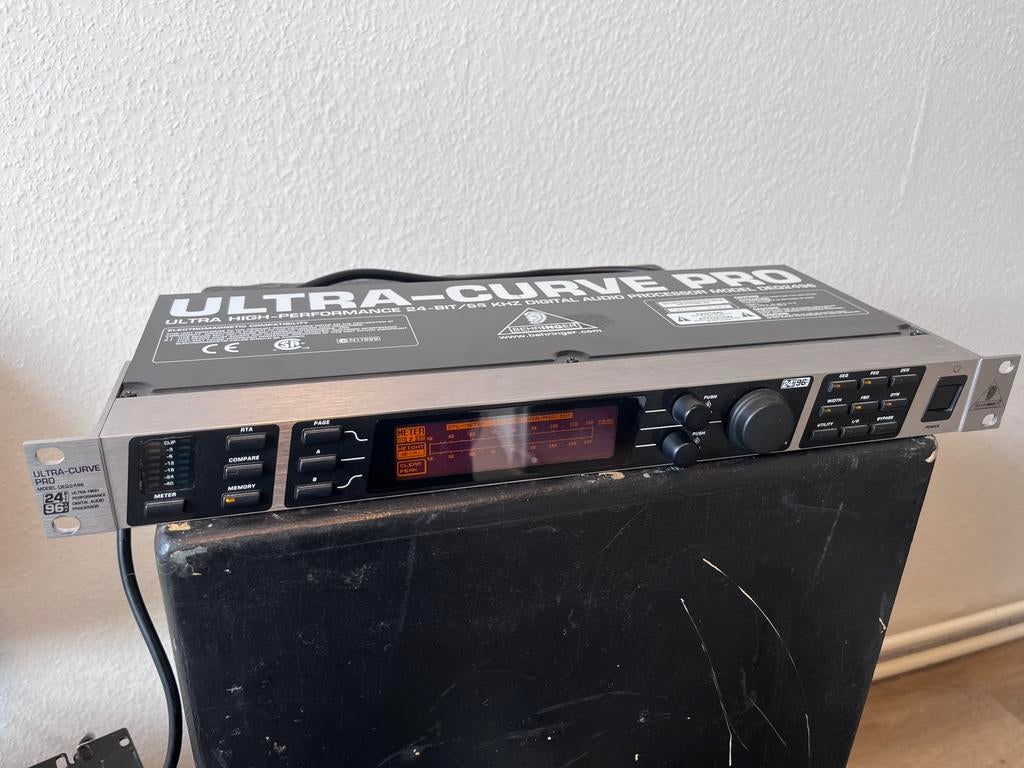 Behringer Ultracurve Pro DEQ2496 EQ 24/96 nette staat, Ophalen of Verzenden, Gebruikt