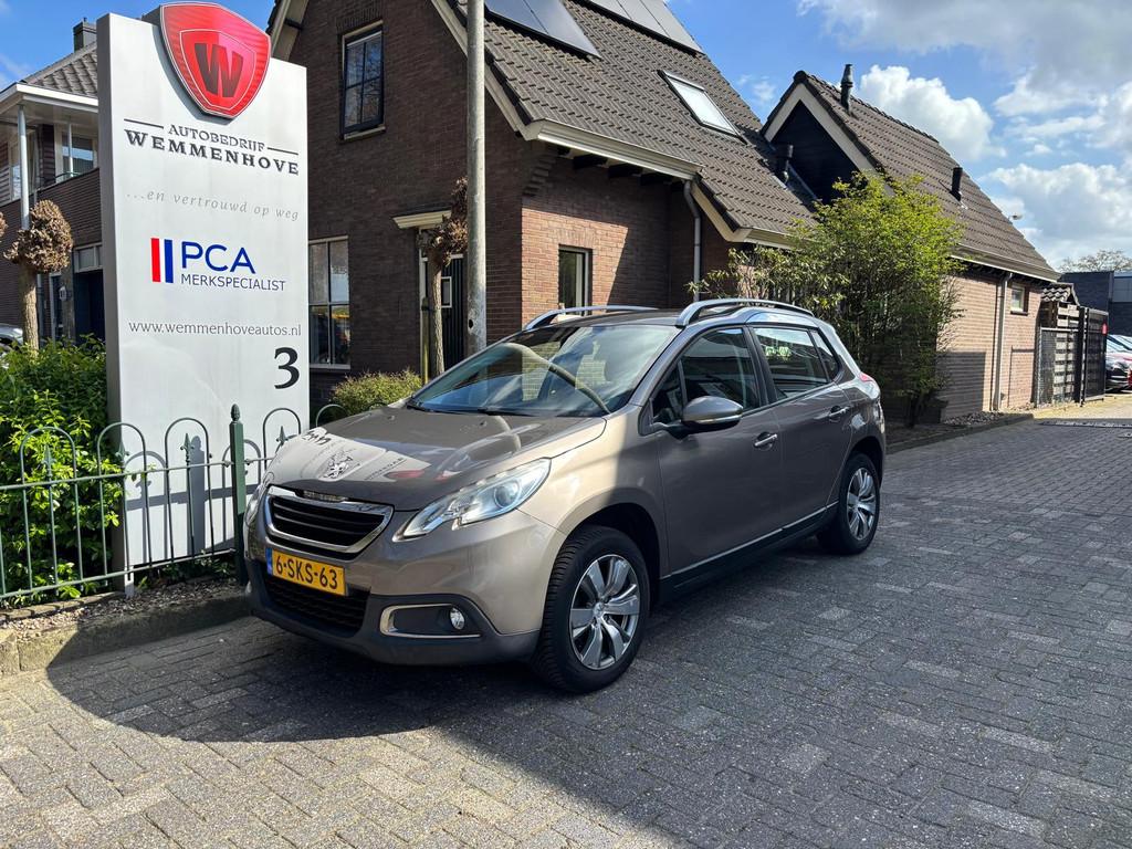 Peugeot 2008 1.2 VTi Active (bj 2013), Auto's, Peugeot, Voorwielaandrijving, Stof, Zwart, 1199 cc