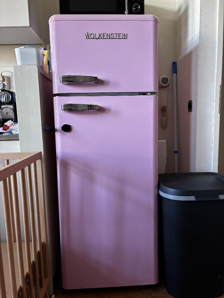 Wolkenstein koelkast, Ophalen, Gebruikt, 75 tot 100 liter, 160 cm of meer