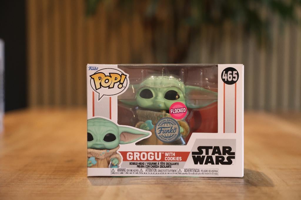 Funko Pop! Star Wars: The Mandalorian - Grogu With Cookies #, Ophalen of Verzenden, Nieuw