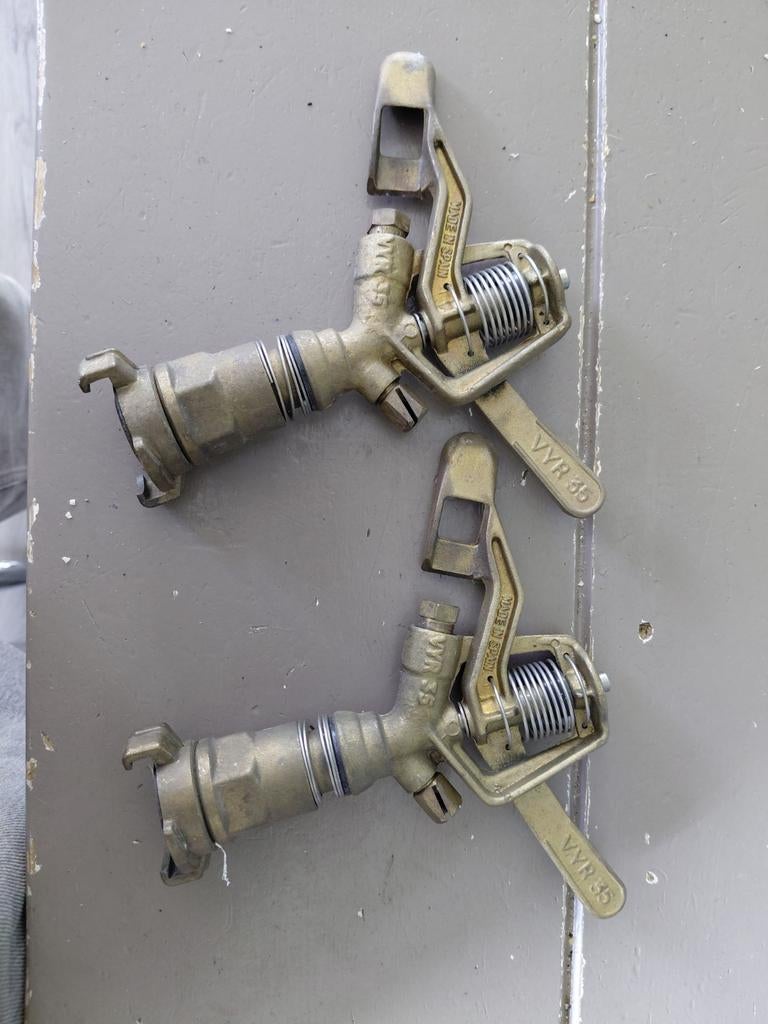 2x VYR 35 sector Sproeiers - Robuuste Messing Tuinsproeiers, Ophalen of Verzenden