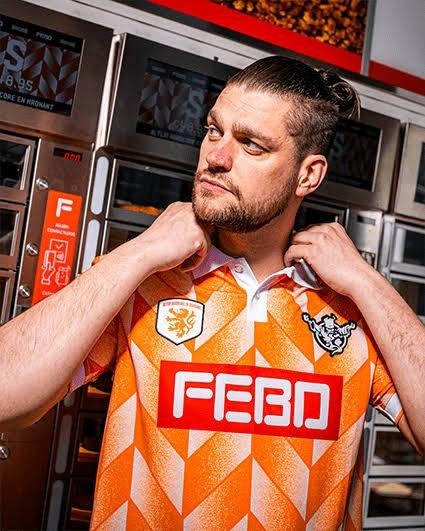 Thunderdome x FEBO Shirt XL NIEUW/GESEALED Limited, Ophalen, Thunderdome, Oranje, Maat 56/58 (XL)