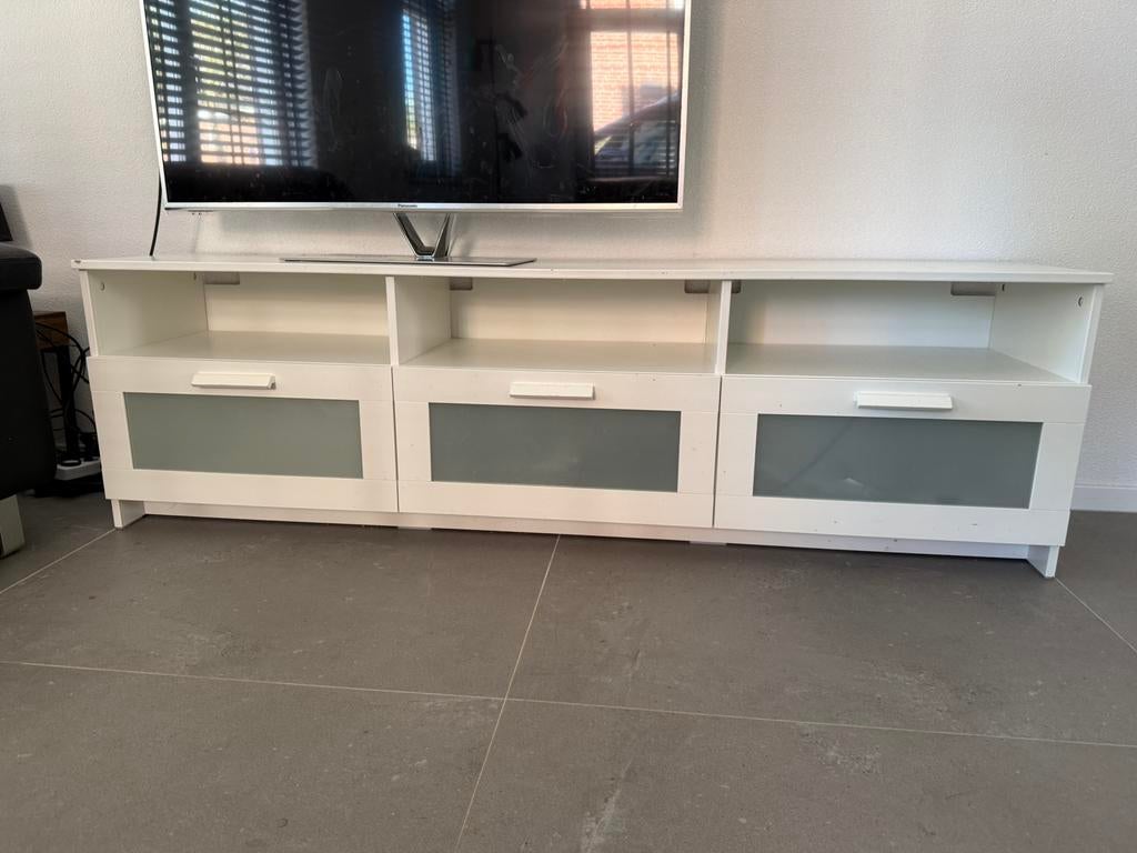 TV meubel, Gebruikt, 150 tot 200 cm, Scandinavisch, Ophalen of Verzenden
