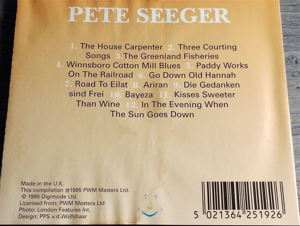 Pete Seeger - Live, Ophalen of Verzenden, Zo goed als nieuw