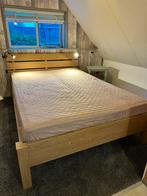 Twijfelaar bed 140x200cm inc. Losse matrassen, Ophalen, Gebruikt, 140 cm, Twijfelaar