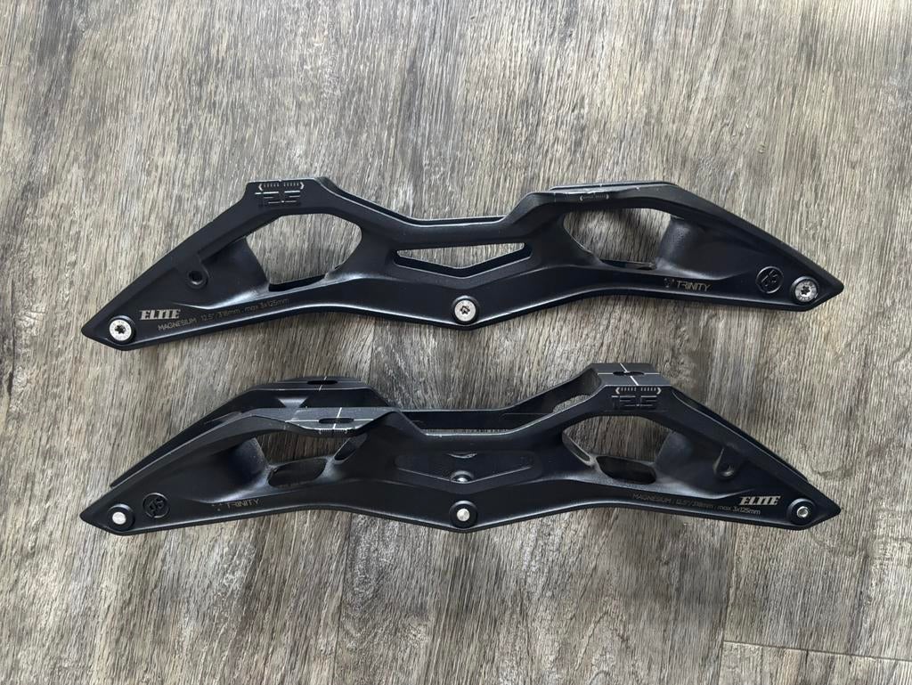 Powerslide Trinity frameset 12,5” max 3x 125mm, Ophalen of Verzenden, Zo goed als nieuw, Overige typen, Powerslide