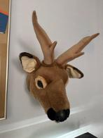 Knuffel dierenkoppen - Hert en Zebra, Ophalen of Verzenden, Zo goed als nieuw