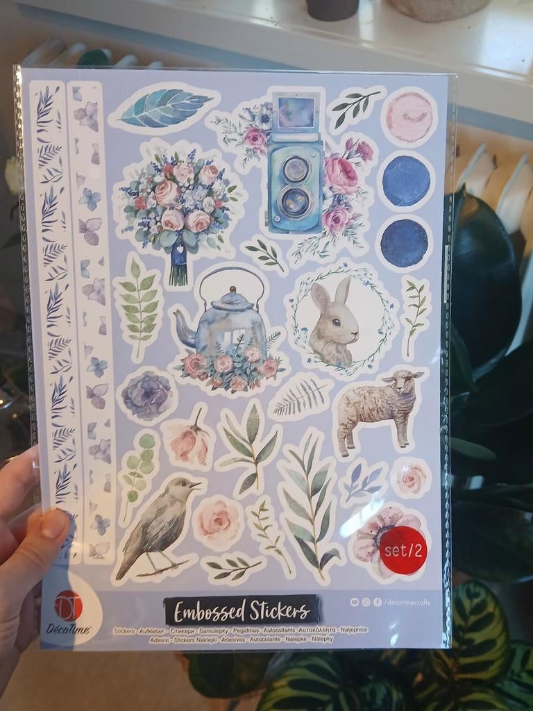 DecoTime stickervellen, Ophalen of Verzenden, Nieuw