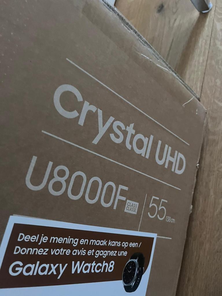 Samsung Crystal UHD U8000F 55 inch 4K Smart TV, Audio, Tv en Foto, Televisies, Ophalen, LED, Nieuw, Samsung